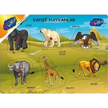 Tutmalı Ahşap Vahşi Hayvanlar 329