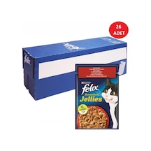 Sensation Sığır & Domatesli Kedi Yaş Maması 26 X 85 Gr