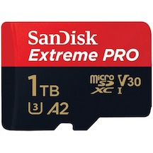 Sandısk Extreme Pro SDSQXCD-1T00 1 TB Micro SD Hafıza Kartı