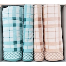 Özdilek Weave Bej-yesıl Best Set Hamam Takımı Bej - Yeşil