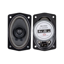 Magıcvoıce Mv-hs02 3x4 7.5x10 Cm 8 Ohm Max 100 Watt Oval Oto Hoparlör