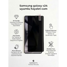 Samsung Galaxy S25 Uyumlu Ekran Koruyucu Hayalet Cam
