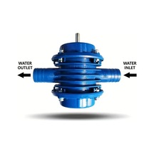 Motion003 Mavi Bir Yuksek Verimli Agir Hizmet Tipi El Matkabi Pompasi Kendi Kendine Emis Paslanmaz Celik Muhendislik Plastikleri 350w Uyumlu