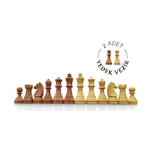 Hln Ahşap Satranç Figürü Box-wal-4"