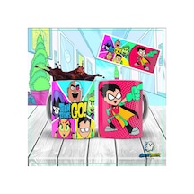 Teen Titans Go Kupa Bardak Tek Adet K0430 Çok Renkli