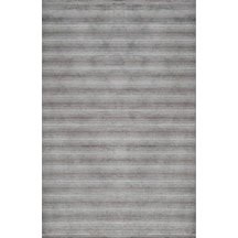 Cool Kilim 402 Gri Yeni Koleksiyon Hav Vermez Kaymaz Yıkanabilir Halı Modern Tek Renk Tozumaz Gri