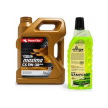 Petrol Ofisi Maxima CX DPF Partiküllü 5W-30 5 Li + Oto Şampuan 1000 ML