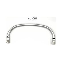 Gizli Metal Mango Çanta Bursu 25 Cm - Metal Çanta Aparatı Çanta Aksesuarı Çok Renkli