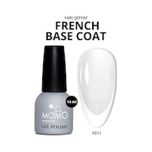 Momo Professional Kalıcı Oje French F011 Işıltılı Rakı Beyazı 14 Ml