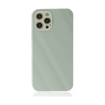 Lvsqvr Newface Apple Uyumlu iPhone 12 Pro Max Kılıf Glass Kapak - Turkuaz