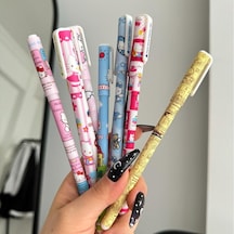 Hello Kitty Jel Renkli Tükenmez Kalem Seti 10'lu
