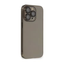 Apple iPhone Uyumlu  13 Pro Max Kılıf Armada Lensli Kapak -  Siyah