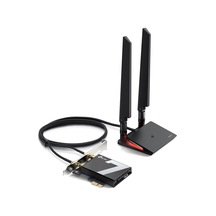 Masaüstü Bilgisayar İçin Tp-link Wifi 7 Be9300 Pcıe Wifi Kartı Archer Tbe550e , Üç Bantlı Kablosuz Adaptör, Bluetooth 5.4, Çok Renkli Durum Led'i, Amd/ınt'yi Destekler...-123812