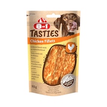8in1 Tasties Tavuk Fillets Köpek Atıştırmalığı - Tahılsız Lezzetli Tavuk Göğsünden, 85 G