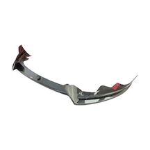 Red Lion Parts Tesla Model Y Juniper 2025+ Uyumlu Ön Tampon Lipi Parlak Karbon Fiber Görünüm