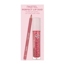 Pastel Profashion Plumping Gloss 206 + Pastel Lip Contour Liner Dudak Parlatıcı 51 64077001