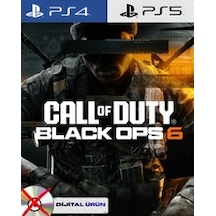Call Of Duty Black Ops 6 Playstation 4-5 Uyumlu Dijital