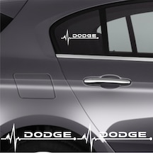 Dodge Journey İçin Uyumlu Aksesuar Oto Ritim Sticker 2 Adet 20 9 Cm