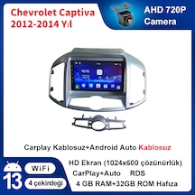 Chevrolet Captıva 2012-2014 4gb Ram 32gb Rom Carplay Navigasyon
