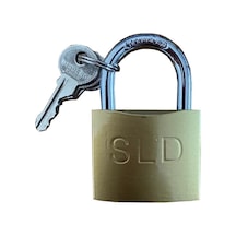 25 Mm Sarı Kilit "solid" Değer 1-Değer 2