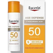 Eucerin Age Defense + Hyaluronic Acid SPF50 Yüz İçin Güneş Koruyucu Losyon 75 ML