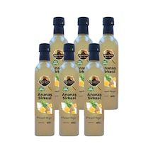 Ananas Sirkesi %100 Katkısız Doğal 6x500 Ml Özel Üretim
