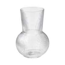 Padrag Cam Vazo - 17 Cm Siyah