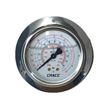 Crace Rıng-63-k1-16-01 Alçak Bas. Ark.çık. Flanşlı Glis. Manometre R-22/r-134a/r-404a