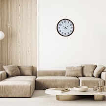 Kahverengi 36 Cm Standart Duvar Saati Renkli 76169581