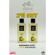 Ilgaz Limon Kolonyası 2'li Set 80 Derece 400 Ml Elegance Series