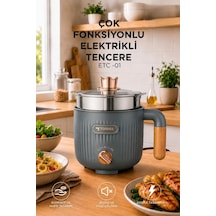 Torima ETC01 600 W Çok Fonksiyonlu Elektrikli Çelik Tencere