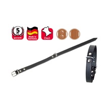Karlıe Deri Boyun Tasma 47cm-18mm Siyah Çok Renkli