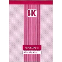 Ulaş Sipariş Fişi 2- 50 Otokopili 12Li Paket