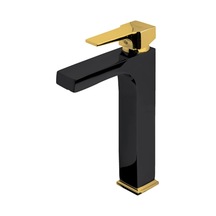 Newarc Aqua Çanak Tipi Lavabo Bataryası Siyah / Altın 941001bg Diğer