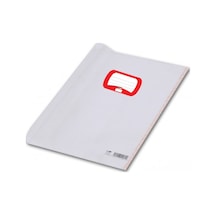 Abka Hazır Kaplık Kitap Kabı A4 Şeffaf 5 Li Çok Renkli