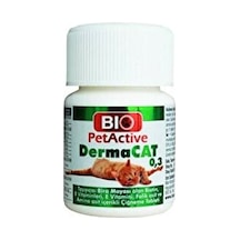 Bio Petactive Dermacat 0.3 Sarımsaklı Maya Tableti 75 Tablet