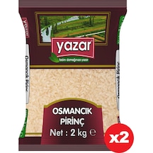 Yazar Osmancık Pirinç 2 x 2 KG