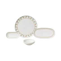 Pierre Cardin Florien Porselen 14 Parça Kahvaltı Takımı Çok Renkli