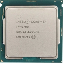 Intel Core i7-9700 3 GHz LGA1151 12 MB Cache 65 W İşlemci Tray Intel Core i7-9700 3 GHz LGA1151 12 MB Cache 65 W İşlemci Tray
