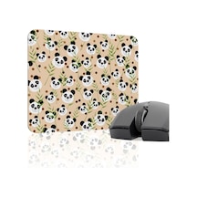 Panda Kaymaz Dikişli Kauçuk Oyuncu Mousepad V5 - 22x18 Gaming Mouse Pad Fare Altlığı