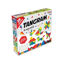'+3 Yaş Tangram 28 Parça Kutulu (dede Oyuncak)
