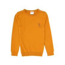 U.s. Polo Assn. Erkek Çocuk Hardal Kazak /triko 50307845-vr072 Hardal