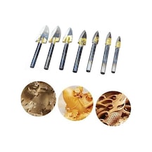 Rox Wood 0065 Gravür Ahşap Oyma Seti 6 Mm Sap 7 Parça