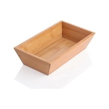Balsa Bambu Ekmek Kutusu 23x13cm Ahşap