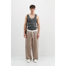 Vamos Baggy Fit Eşofman Alt V80-41 Vizon
