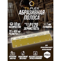 Tılflex Tılflex P120 Aşındırıcı Bant 70mm X 400 Mm 10 Adet 255455382
