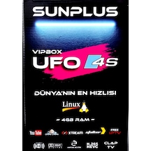 Sunplus Vipbox Ufo 4S Uydu Alıcısı