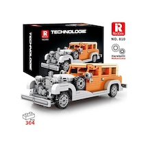 Reobrix Creator 810 Rolls Royce Phantom Iı Saloon Car Spor Araba Yaratıcı Yapı Blok Seti Building Blocks - 304 Parça