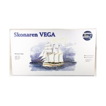 Türk Model 1/35 107 Vega Yelkenli, 87 Cm. Ahşap Model Kiti-55229