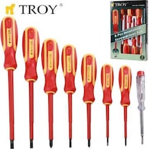 Troy 22306 İzoleli Tornavida Seti 8 Parça Troy 22306 İzoleli Tornavida Seti 8 Parça